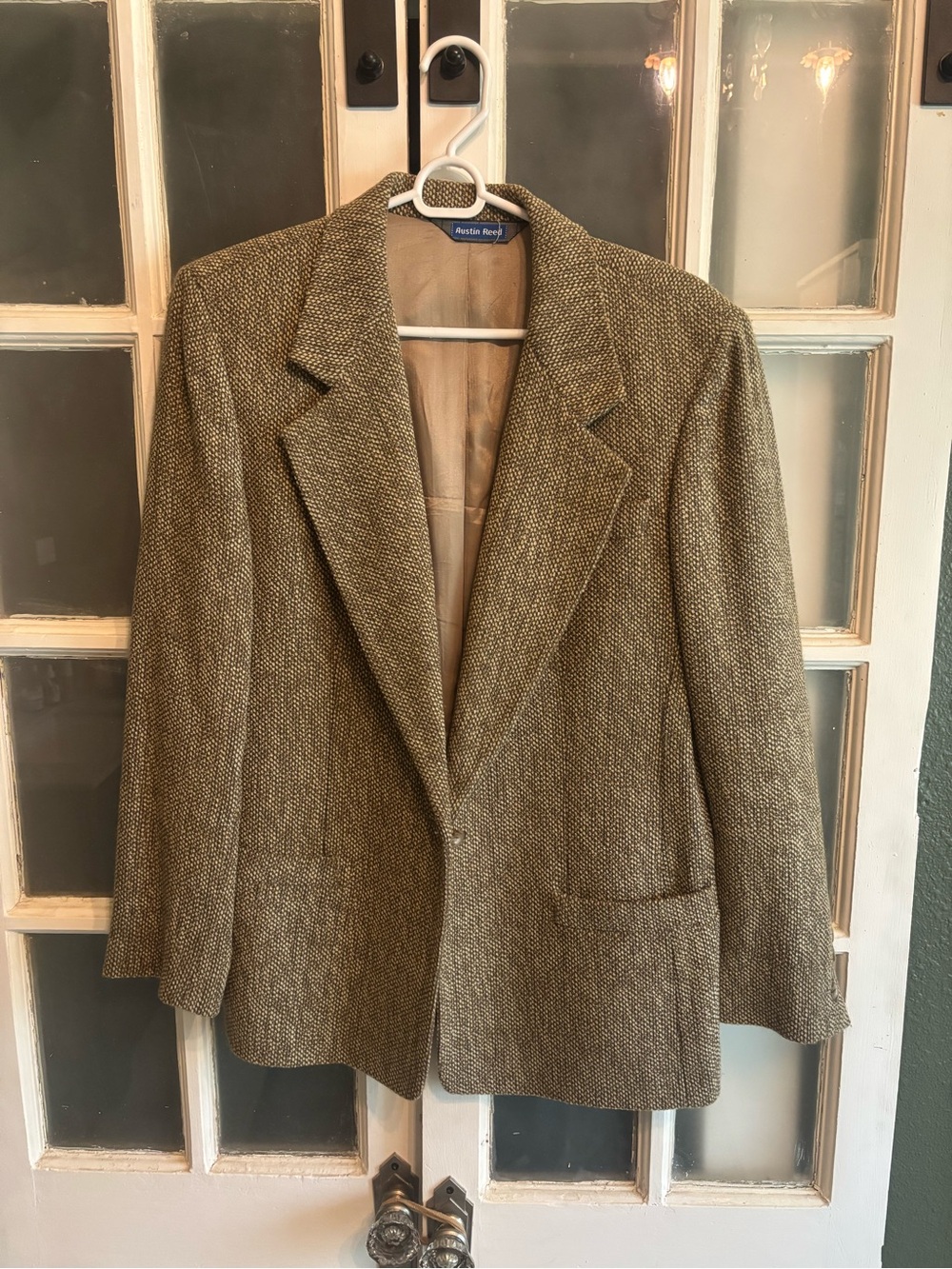Austin Reed Herringbone Wool Blazer